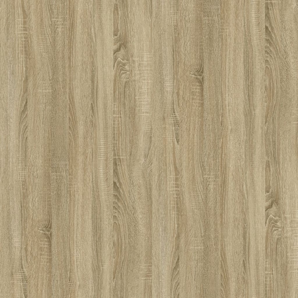 Set of 2 Side Tables - Sonoma Oak, Engineered Wood, 50x46x35 cm