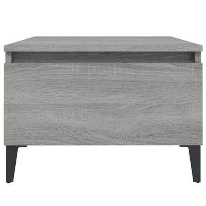 Set of 2 Grey Sonoma Side Tables - Engineered Wood, 50x46x35 cm