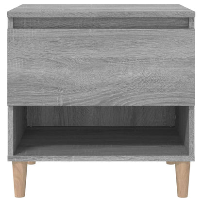 Grey Sonoma Bedside Tables Set of 2 - Engineered Wood 50x46x50