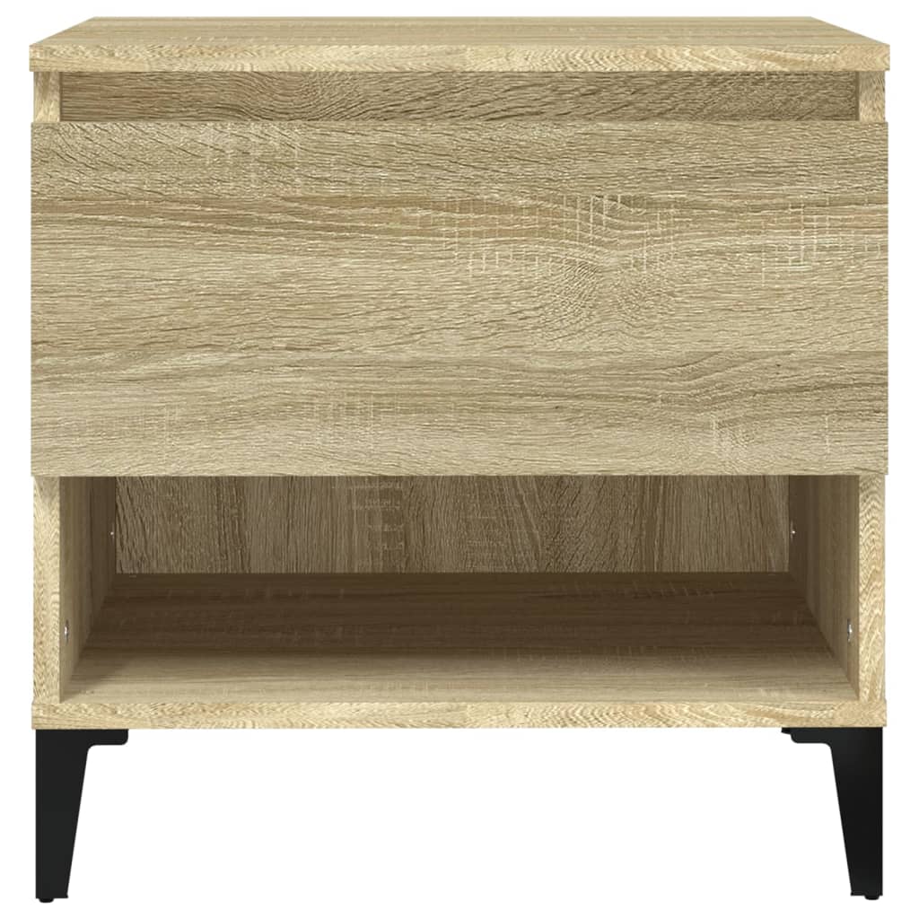 Sonoma Oak Side Table - 50x46x50 cm, Engineered Wood