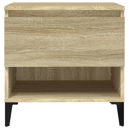 Sonoma Oak Side Table - 50x46x50 cm, Engineered Wood