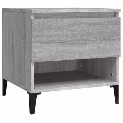 Grey Sonoma Side Table - 50x46x50 cm, Engineered Wood