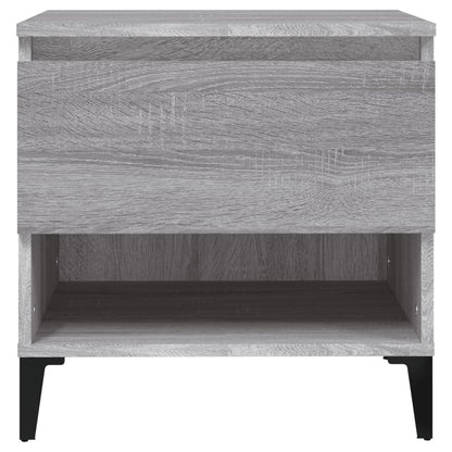 Grey Sonoma Side Table - 50x46x50 cm, Engineered Wood