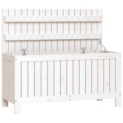 White Pine Garden Storage Box 108x42.5x54 cm - Solid Wood