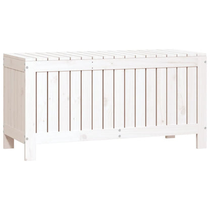 White Pine Garden Storage Box 108x42.5x54 cm - Solid Wood