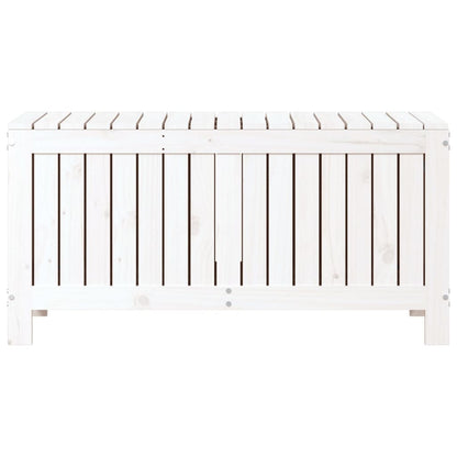 White Pine Garden Storage Box 108x42.5x54 cm - Solid Wood