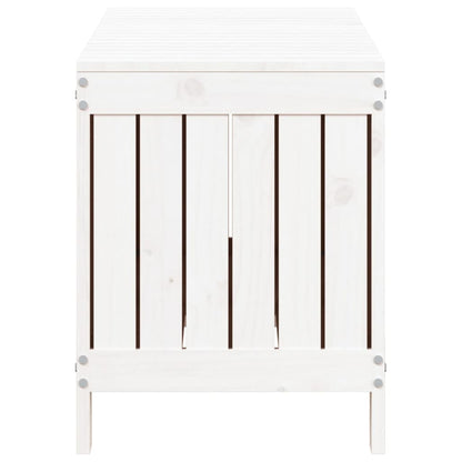 White Pine Garden Storage Box 108x42.5x54 cm - Solid Wood