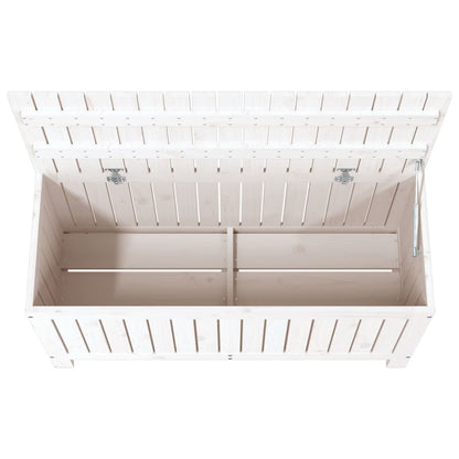 White Pine Garden Storage Box 108x42.5x54 cm - Solid Wood