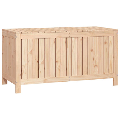 Solid Pine Garden Storage Box 121x55x64 cm – Durable & Stylish