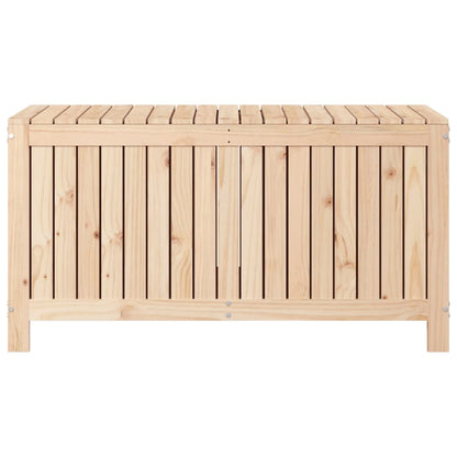 Solid Pine Garden Storage Box 121x55x64 cm – Durable & Stylish