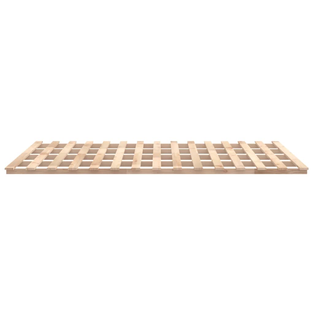 Solid Pine Bed Frame 160x200 cm - No Mattress Included