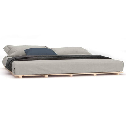 Super King Solid Pine Wood Bed Frame 180x200 cm - No Mattress