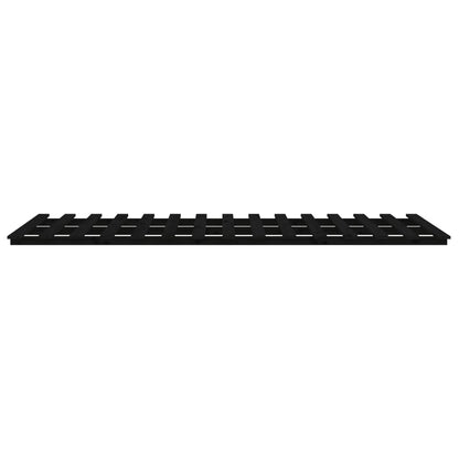 Solid Pine Black Bed Frame - Small Single 75x190 cm