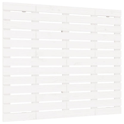 Solid Pine Wall Headboard - White, 106x3x91.5 cm