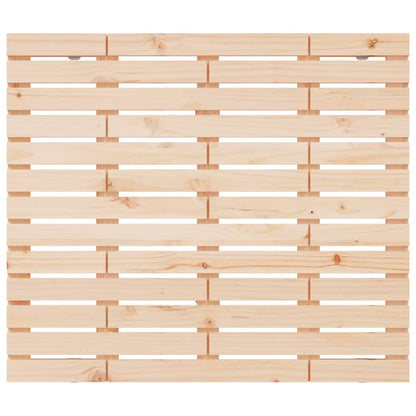 Solid Pine Wood Wall Headboard 126x3x91.5 cm - Stylish & Durable