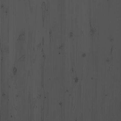 Solid Pine Grey Wall Headboard, 146x3x91.5 cm - Stylish & Durable