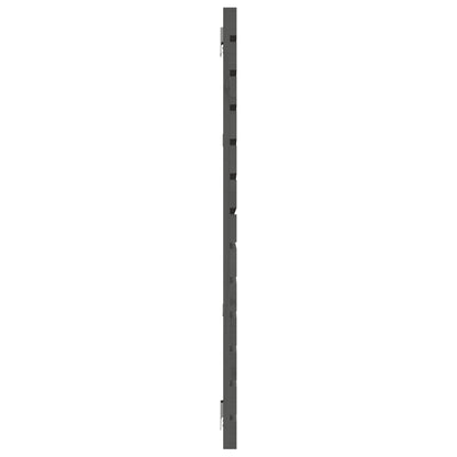 Solid Wood Pine Wall Headboard - Grey, 156x3x91.5 cm