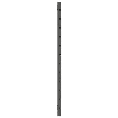 Solid Wood Grey Wall Headboard 81x3x91.5 cm - Pine Elegance