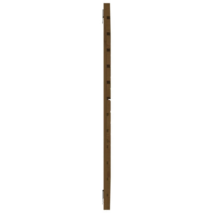 Solid Pine Wall Headboard - Honey Brown, 81x3x91.5 cm