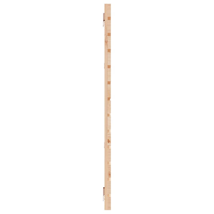 Solid Pine Wall Headboard, 186x3x91.5 cm, Elegant Wood Finish
