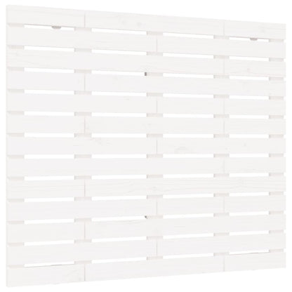 Solid Pine Headboard in White - 141x3x91.5 cm