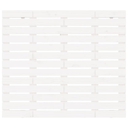 Solid Pine Headboard in White - 141x3x91.5 cm
