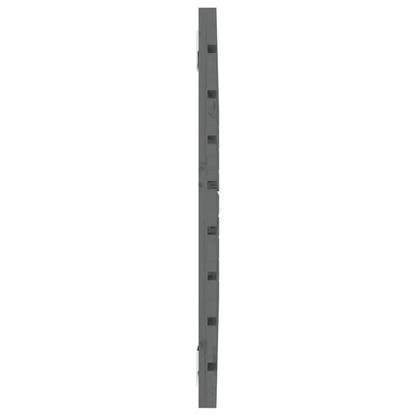 Solid Pine Wall Headboard - Grey, 106x3x63cm