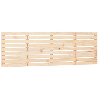 Solid Pine Wall Headboard - 206x3x63 cm - Rustic Elegance