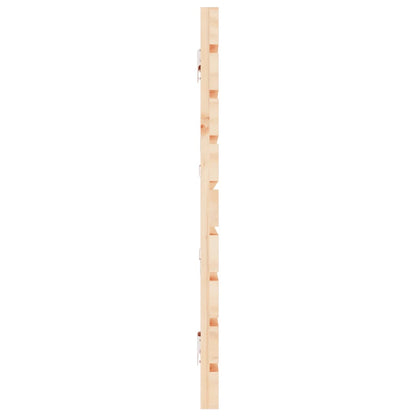 Solid Pine Wall Headboard - 206x3x63 cm - Rustic Elegance