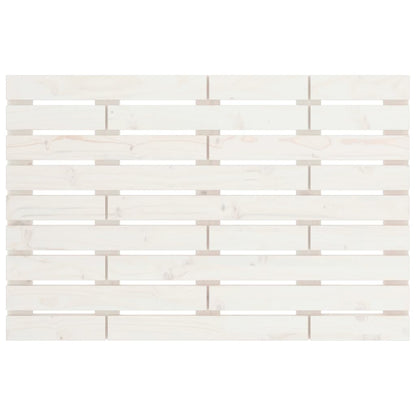 White Solid Pine Headboard 96x3x63 cm - Elegant Wall Design
