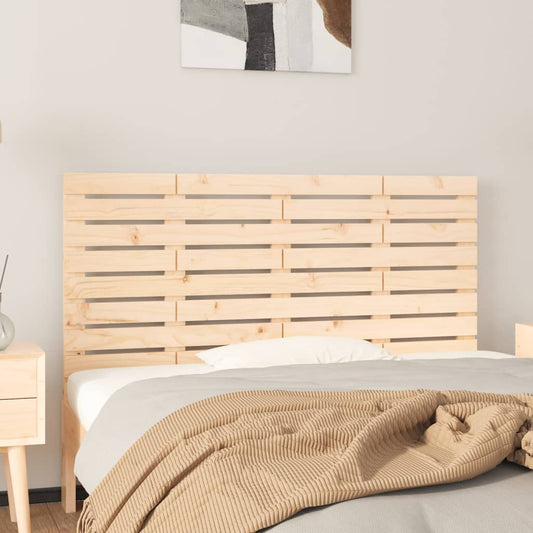 Solid Pine Wall Headboard 146x3x63 cm - Stylish & Durable