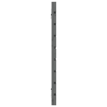 Solid Pine Grey Wall Headboard, 146x3x63 cm - Stylish Decor Piece