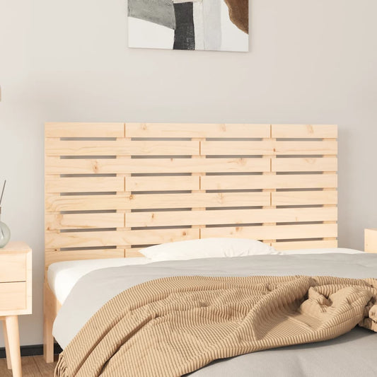 Solid Pine Wall Headboard 141x3x63 cm - Rustic Elegance