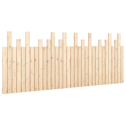 Solid Pine Wall Headboard 204x3x80 cm - Elegant and Durable Design