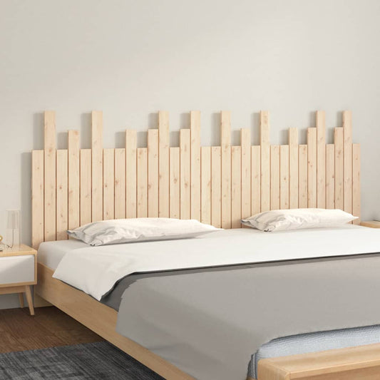 Solid Pine Wall Headboard 204x3x80 cm - Elegant and Durable Design