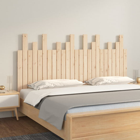 Solid Wood Pine Wall Headboard, 159.5x3x80 cm
