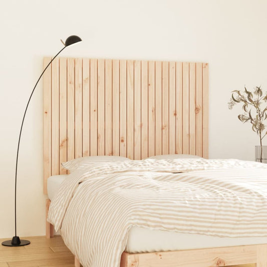 Solid Pine Wall Headboard 146.5x3x110 cm - Elegant & Durable