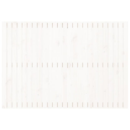 Solid Pine Wall Headboard - White, 159.5x3x110 cm