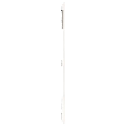 Solid Pine Wall Headboard - White, 159.5x3x110 cm