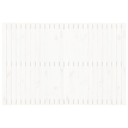 Solid Wood Pine Wall Headboard, White, 166x3x110 cm