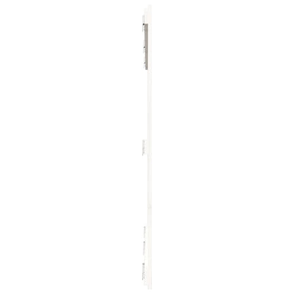 Solid Wood Pine Wall Headboard, White, 166x3x110 cm