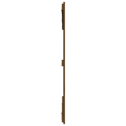 Solid Pine Wall Headboard Honey Brown 166x110cm