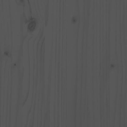 Solid Pine Garden Box Grey - 101x50.5x46.5 cm Durable Planter
