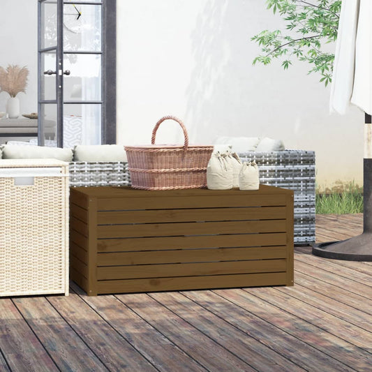 Solid Pine Honey Brown Garden Box 101x50.5x46.5 cm