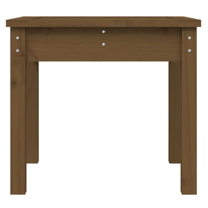 Solid Pine Garden Bench, Honey Brown, 50x44x45 cm