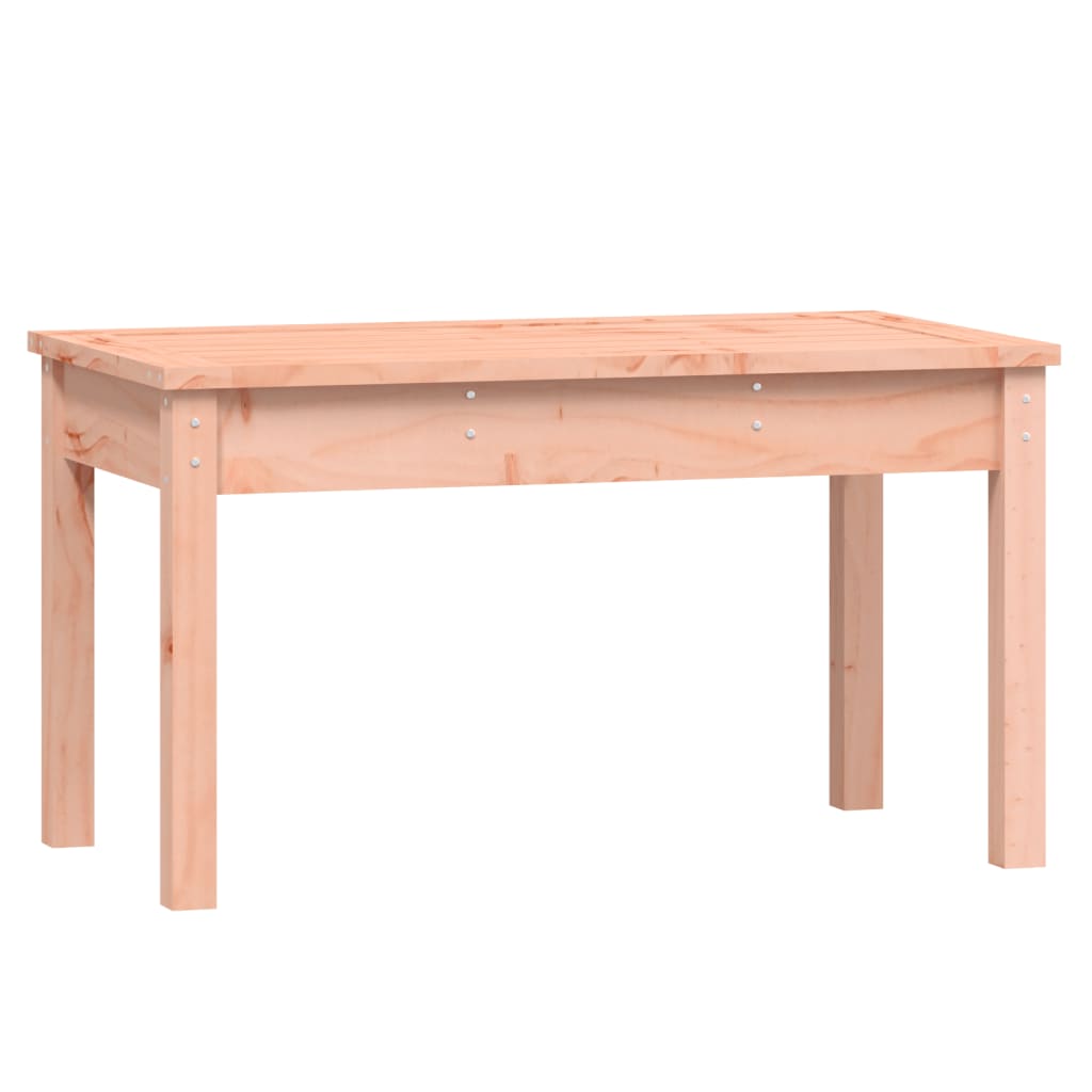 Solid Wood Douglas Garden Bench, 80x44x45 cm - Natural Finish