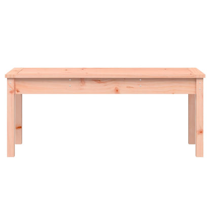 Solid Wood Douglas Garden Bench 109x44x45 cm - Durable & Stylish