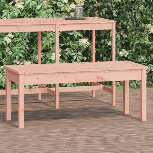 Solid Wood Douglas Garden Bench 109x44x45 cm - Durable & Stylish