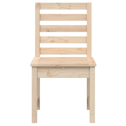 Solid Pine Garden Chairs Set of 2 - 50x48x91.5 cm