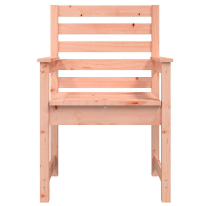 Solid Wood Douglas Garden Chairs Set - 2 pcs, 60x48x91cm